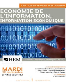  Economie d'information et information économique